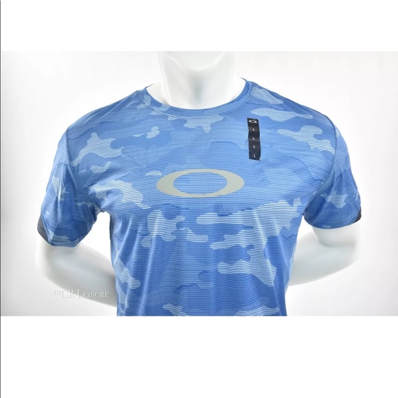 OAKLEY MENS AGILITY PRINTED PERFORMANCE TOP - Picture 3 of 7